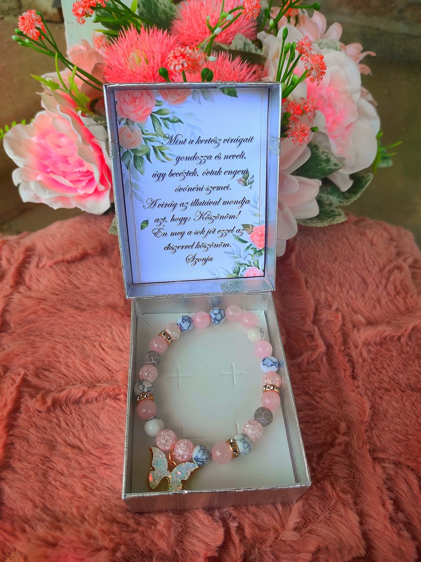 Különleges pillangós ballagási ajándék